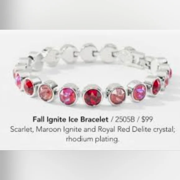 Touchstone Crystal Ice Bracelet, Fall Ignite - Picture 9 of 10